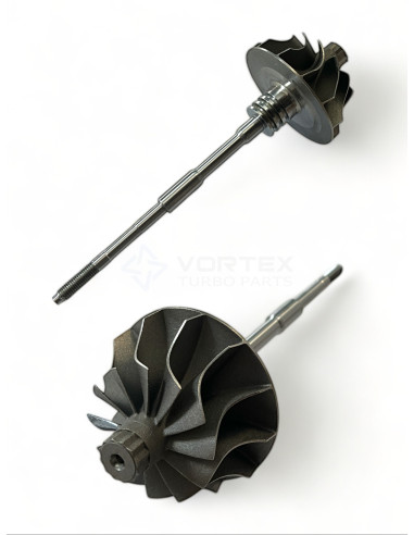 Shaft and wheel SW-G177