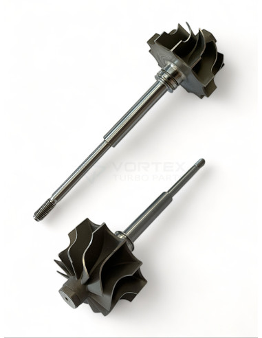 Shaft and wheel SW-G154