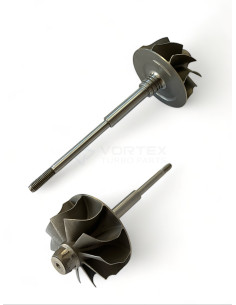 Shaft and wheel SW-B024 2