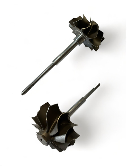 Shaft and wheel SW-G140