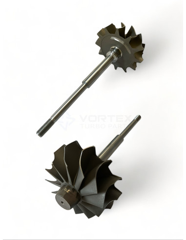 Shaft and wheel SW-K043