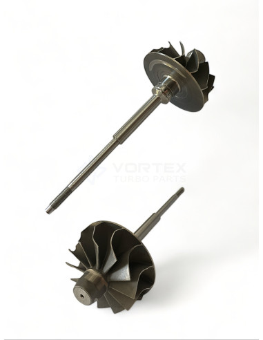 Shaft and wheel SW-K017