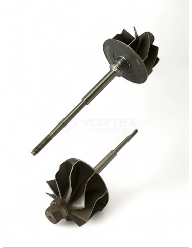 Shaft and wheel SW-K016