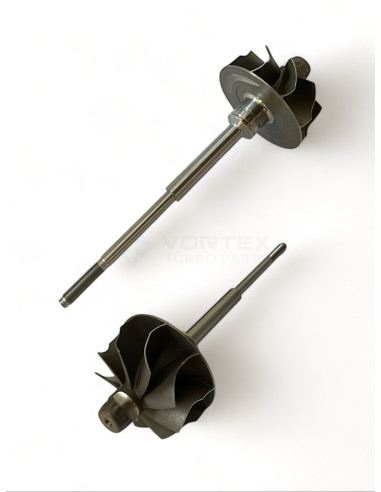 Shaft and wheel SW-K010