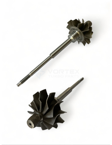 Shaft and wheel SW-K004