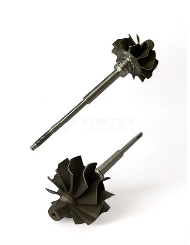 Shaft and wheel SW-K001