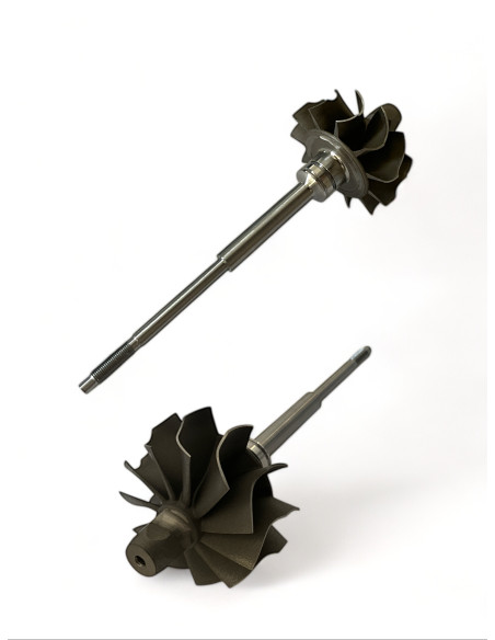 Shaft and wheel SW-K001