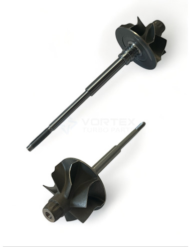 Shaft and wheel SW-K055