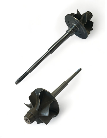 Shaft and wheel SW-K055