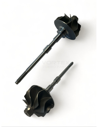 Shaft and wheel SW-G055