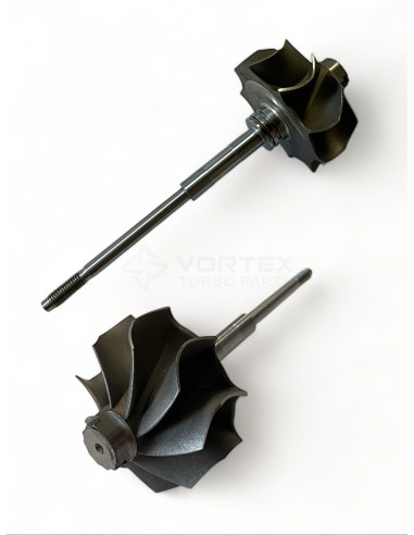 Shaft and wheel SW-G162