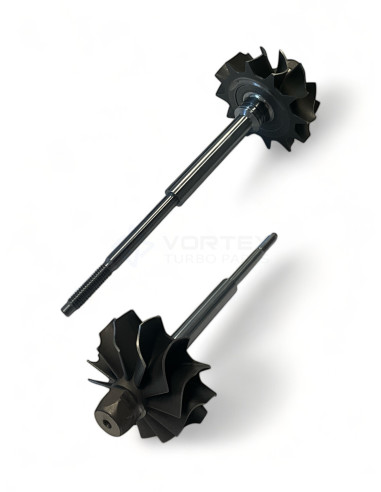 Shaft and wheel SW-K077